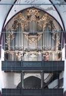Grand Orgue J. Wagner (18ème s.) de Brandenburg. Crédit: http://www.orgellandschaftbrandenburg.de/
