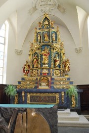 Le Maître-autel baroque. Cliché personnel