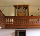 Vue de l'orgue neuf de Fenin (Manufacture de Saint-Martin). Cliché personnel