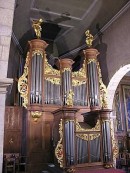 L'orgue de Pontarlier restauré par Bernard Aubertin. Cliché personnel