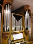 L'orgue X. Silbermann de Soulce. Cliché personnel (2006)