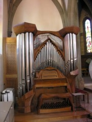 L'orgue Metzler de cette église. Cliché personnel