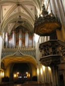 Grand Orgue Aloys Mooser de la cathédrale de Fribourg. Cliché personnel (2006)