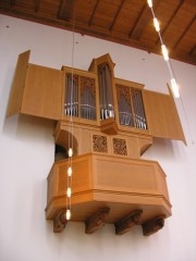 L'orgue de choeur Kuhn (1983). Cliché personnel