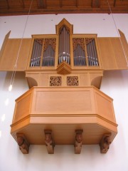 Une dernière vue de l'orgue de choeur Kuhn. Cliché personnel
