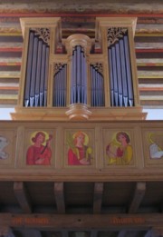 Vue de l'orgue. Cliché personnel au zoom