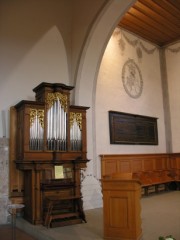 Choeur et orgue. Cliché personnel