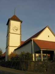 Eglise de Siselen. Cliché personnel (automne 2006)