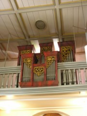 L'orgue Kuhn de St-Germain à Porrentruy. Cliché personnel