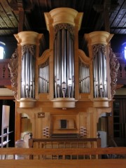 L'orgue d'Yvonand. Cliché personnel