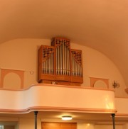 L'orgue de l'église cathol. du Brassus. Cliché personnel