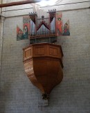 L'orgue historique de Val�re � Sion (orgue construit vers 1435). Clich� personnel (2006)