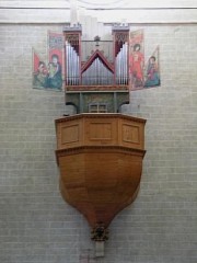 Vue de l'orgue historique de Valère. Cliché personnel