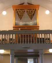 Le Cerneux-Péquignot, vue de l'orgue. Cliché personnel