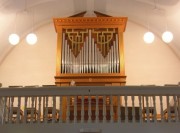 Le Cerneux-Péquignot: vue de l'orgue. Cliché personnel