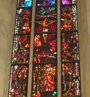 Autre vue détaillée du vitrail axial de Giacometti. Cliché personnel
