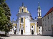 Vue de l'église abbatiale d'Ochsenhausen en Allemagne. Crédit: //de.wikipedia.org/