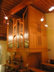 Une dernière vue de l'orgue Ayer-Morel de Courtepin. Cliché personnel