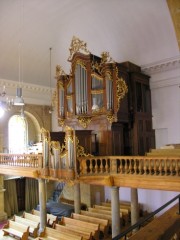 Vue de l'orgue depuis la galerie. Cliché personnel