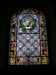 Grand vitrail des ateliers de C. Wehrli (1899-1900). Cliché personnel