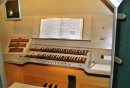 La console à traction électrique de l'orgue Hehl. Crédit: //cms.nak-stuttgart.de/