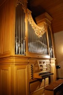 L'orgue Muhleisen du Temple d'Apples. Cr�dit: www.muhleisen.fr
