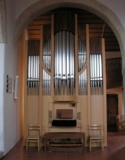 Une dernière vue de l'orgue Kuhn d'Oberwil bei Büren. Cliché personnel