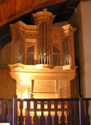 L'orgue de Denis Londe à Montheron. Cliché personnel