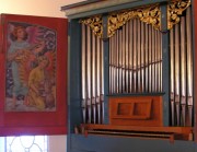 Détail de l'orgue bernois de l'Emmenthal. Cliché personnel