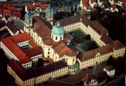 Vue aérienne de l'Abbaye de Weingarten. Crédit: www.kloster-weingarten.de/