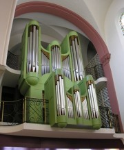 Une dernière vue de l'orgue Füglister du Sacré-Coeur à Ouchy. Cliché personnel