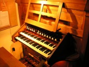 Vue de la console de l'orgue Mutin-C.-Coll. Cliché personnel