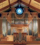 Orgue Brombaugh de la First Presbyterian Church, Springfield (Illinois), 2001. Crédit: www.bachorgan.com/Organs/