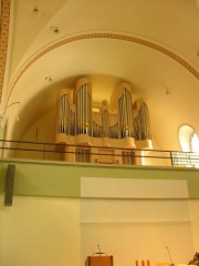 Vue intérieure avec l'orgue Goll (1995). Cliché personnel