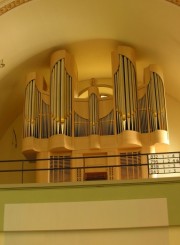 Une dernière vue de l'orgue Goll (1995) de cette église protestante. Cliché personnel