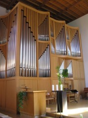 Belle vue de l'orgue Kuhn. Cliché personnel