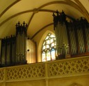 L'orgue Roethinger (1926) de Ferrette. Cliché personnel (juin 2008)