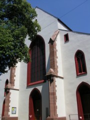 Vue de la Peterskirche, Bâle. Cliché personnel (juillet 2008)