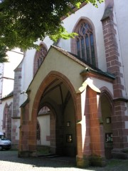 Entrée de l'église. Cliché personnel