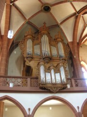Vue de l'orgue dans sa splendeur. Cliché personnel