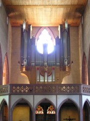 Vue de face du Grand Orgue. Cliché personnel