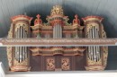 Buffet d'orgue Arp Schnitger à Bülkau (D). Crédit: de.wikipedia.org/wiki/B%C3%BClkau