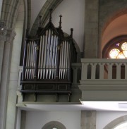 Le buffet d'orgue de droite en entrant. Cliché personnel