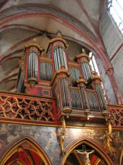 Orgue Silbermann de St.-Pierre-le-Jeune à Strasbourg. Cliché personnel (13 août 2008)