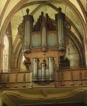 Orgue Silbermann de Marmoutier en Alsace. Cliché personnel (13 août 2008)