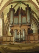 Vue de l'orgue A. Silbermann de Marmoutier. Cliché personnel (août 2008)