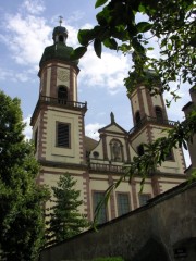 Eglise d'Ebersmunster. Cliché personnel (août 2008)