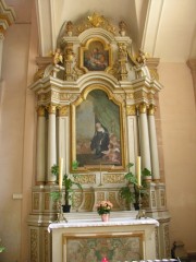Autre autel à droite vers l'entrée du choeur. Cliché personnel