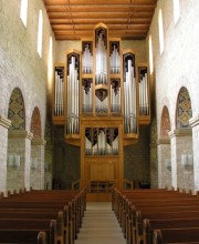 Collégiale de St-Imier, le Grand Orgue. Cliché personnel