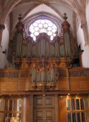 Le Grand Orgue J. A. Silbermann de St-Thomas à Strasbourg. Cliché personne (août 2008)